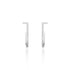 Unfinishing Line   hoop sterling silver earring / Medium (UL19)