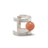 HSU "COLOUR" Pink Jasper Silver wide Ear Cuff (C22)