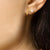 HSU geometric pearl embellished earrings  (DC17)