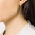 HSU Curve wide Gold Earrings  (UL)