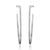 Unfinishing Line    hoop sterling silver Gold earring / Big (UL19)
