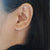 HSU 18-Karat Yellow Gold Double Line Earrings (FW)