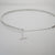 Single Line Choker Necklace / Silver (UL)