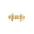 Touching The Invisible 9-karat Gold Textured Ring (TI)