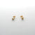18-Karat Yellow Gold Forging Irregular Form Earrings