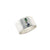Wearing Memories Sapphire Tourmaline sterling silver single wide ring (DCG)(W)