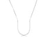 U Shape Necklace / Silver (UL)